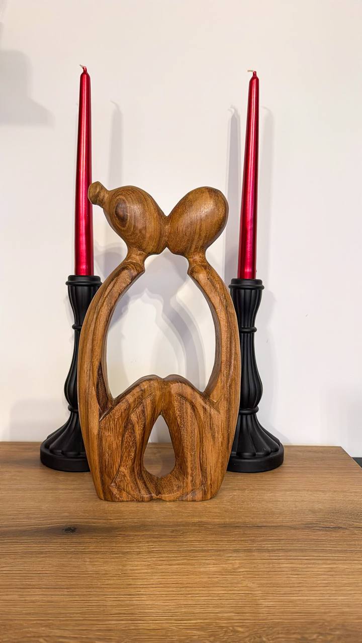 Holzfigur „Verbundenheit“