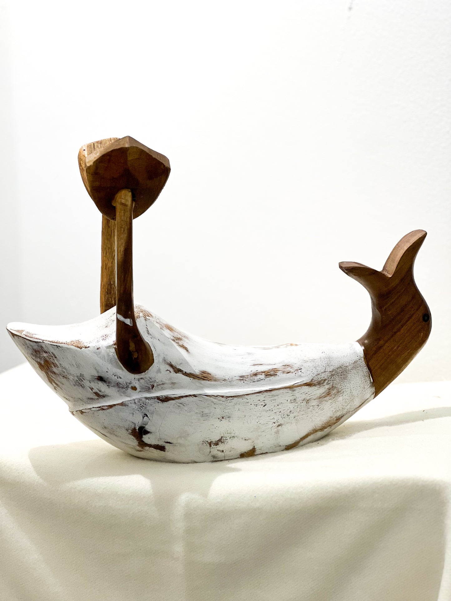 Weinhalter Ente (Weiße Farbe)