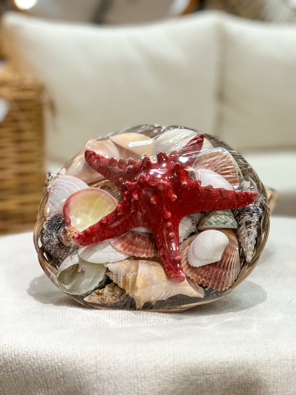 Sea Shells Basket