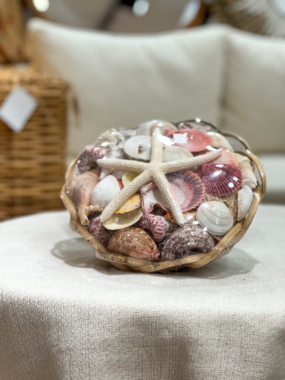 Sea Shells Basket