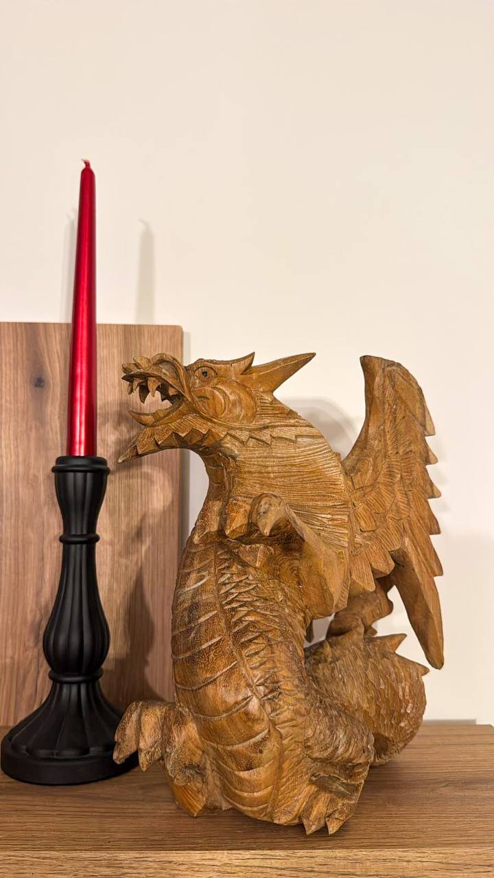 Wooden figure "Dragon" from Indonesia