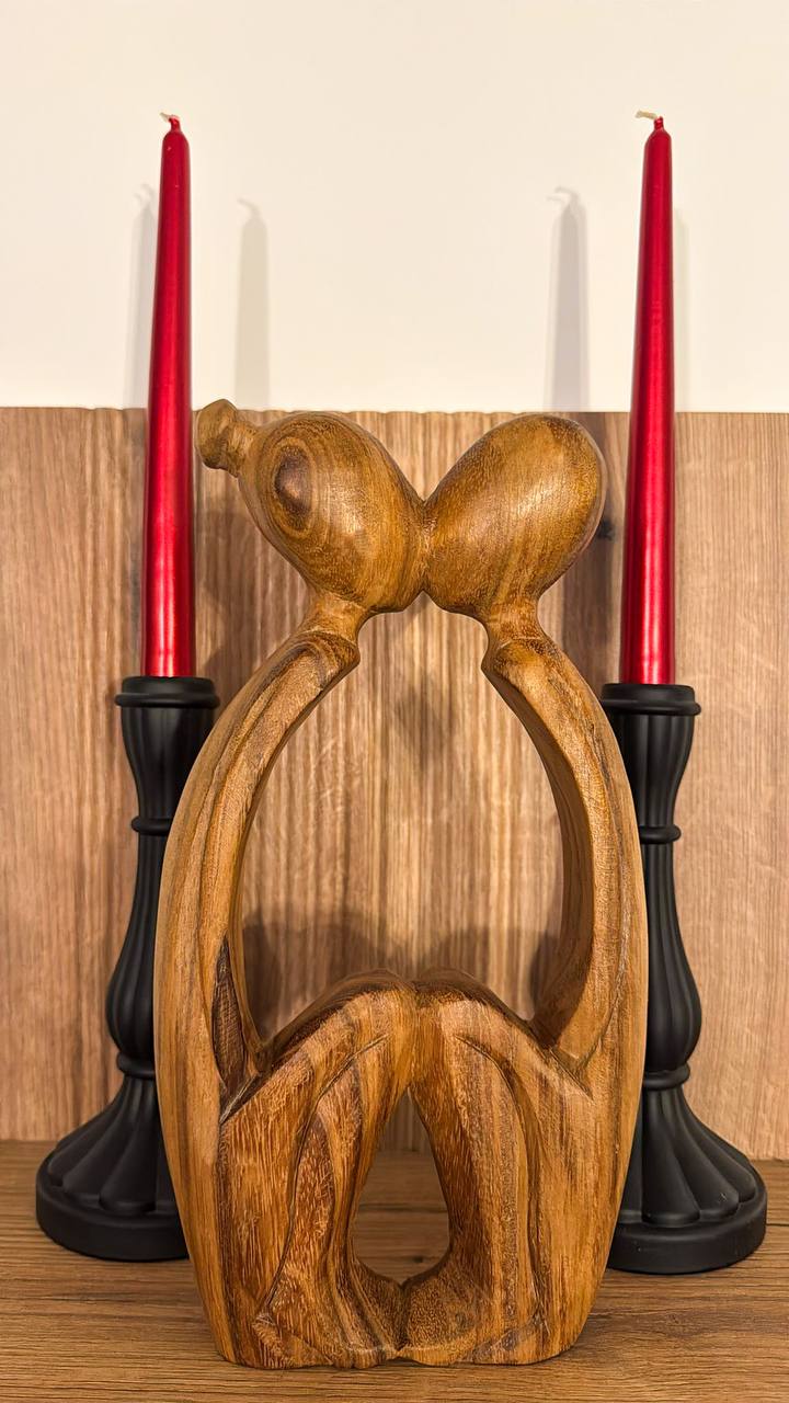 Holzfigur „Verbundenheit“