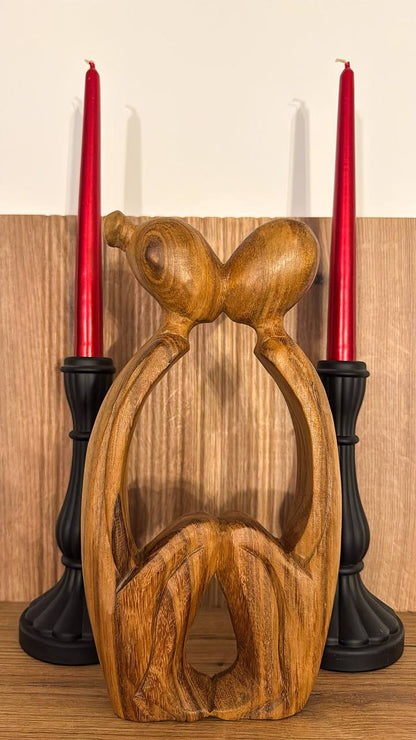 Holzfigur „Verbundenheit“