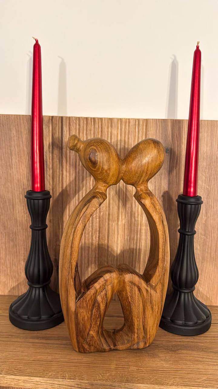 Holzfigur „Verbundenheit“