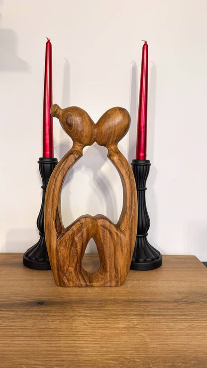 Holzfigur „Verbundenheit“