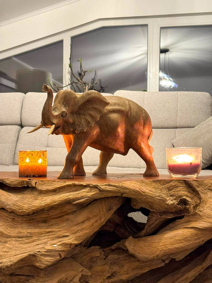 Holzfigur „Elefant“
