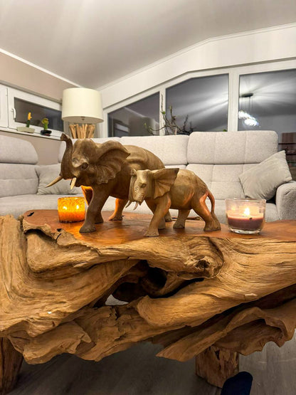 Holzfigur „Elefant“