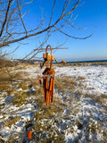 Wind chime dragon figure
