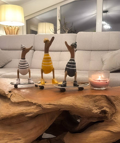 Mini Skateboard Enten (Verschiedene Farben)