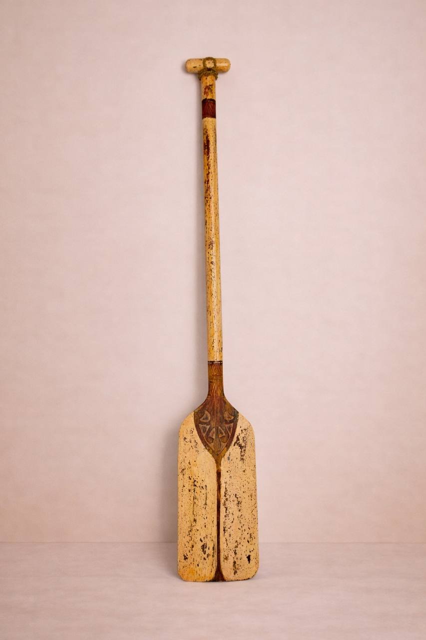 Bootsförmiges Regal aus Holz – 3er-Set