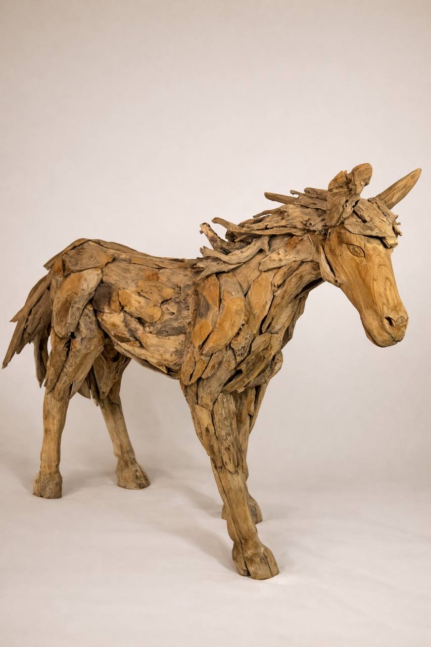 Holzskulptur „Pferd“ (Einzelstück!!!!)