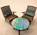 Sitzmöbel-Set aus Holz
