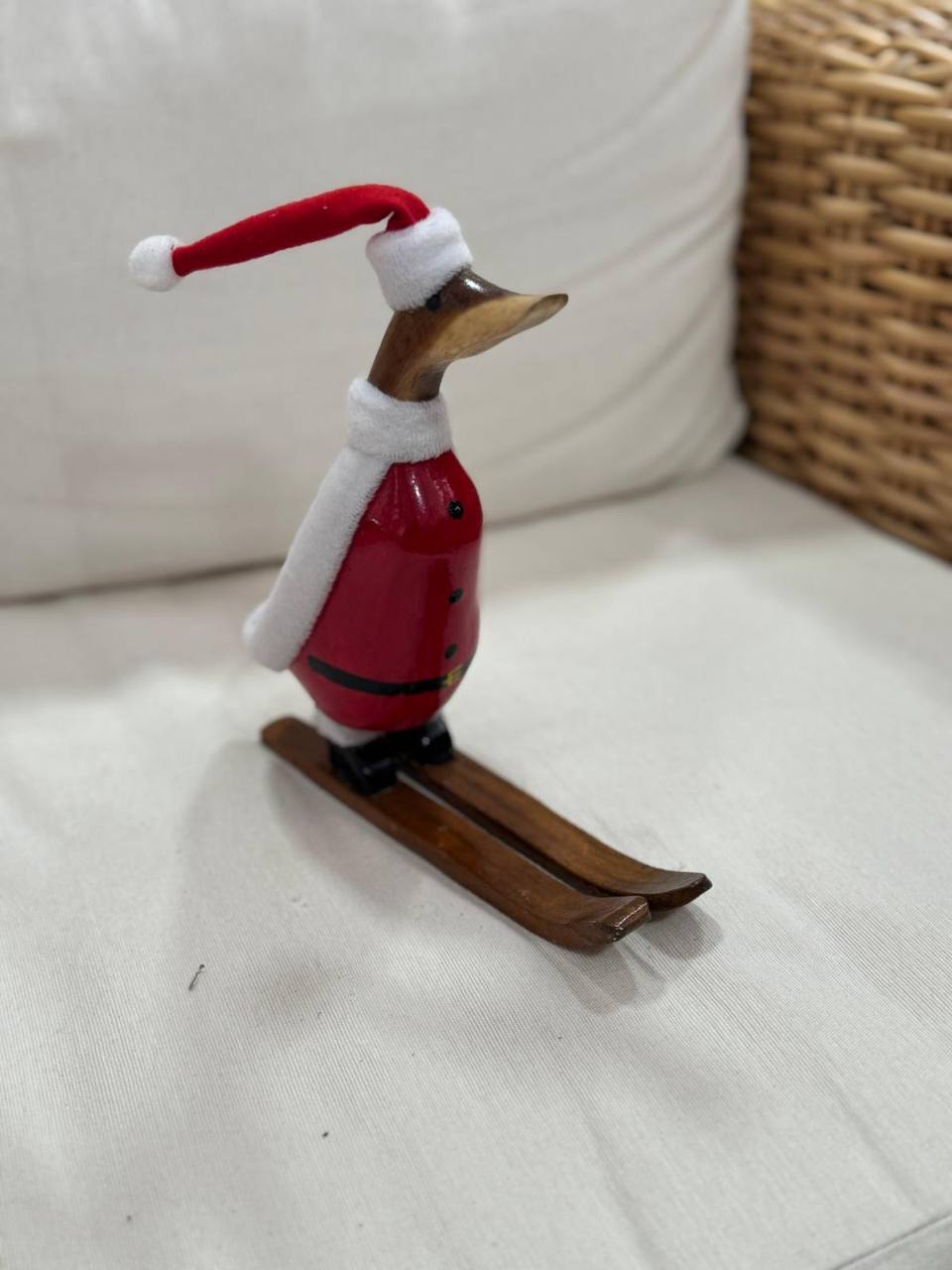 Santa on Skis