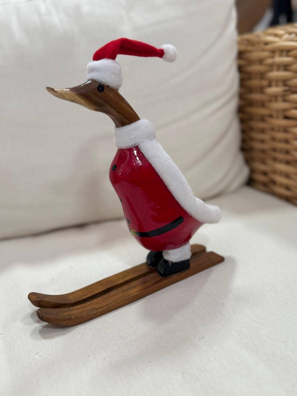 Santa on Skis