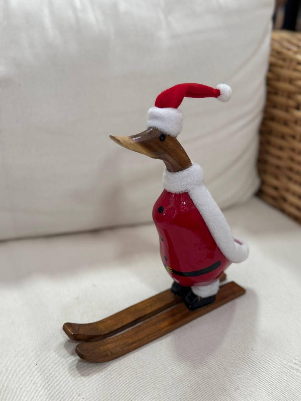 Santa on Skis