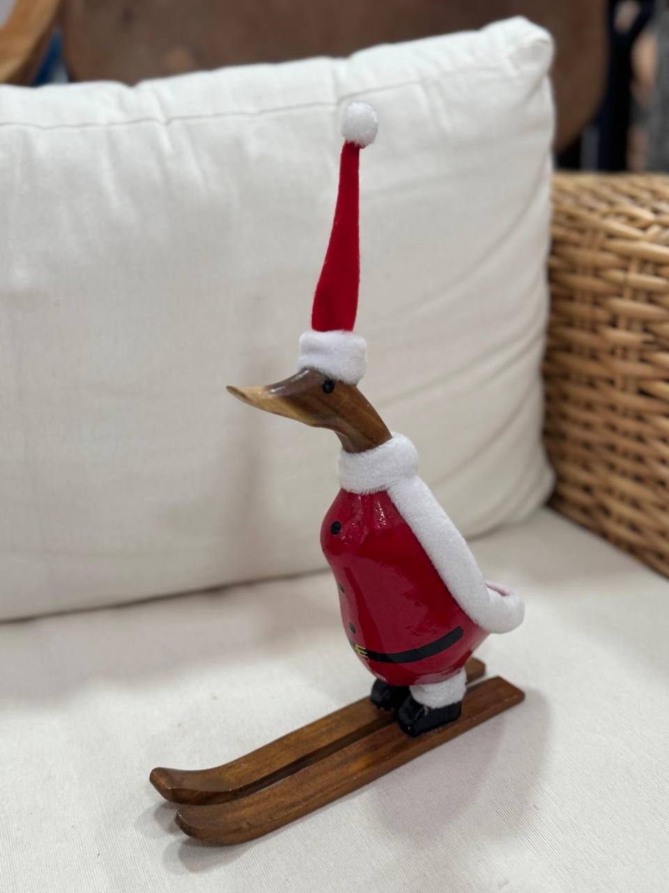 Santa on Skis