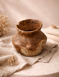 Dekorative Schale aus Teakholz
