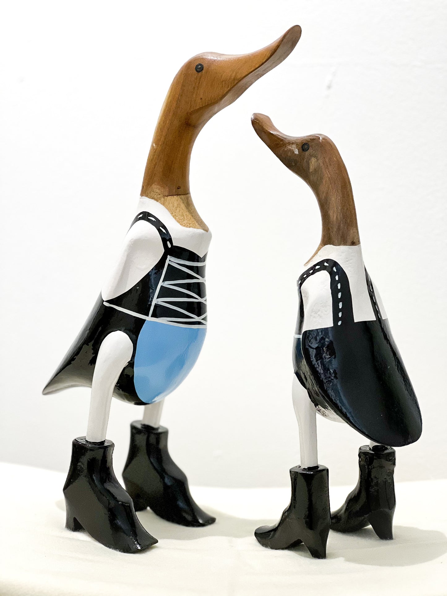 Enten Familie (Blaue Tracht)