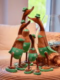 Sea Beach Duck Family (Green Swimsuit)