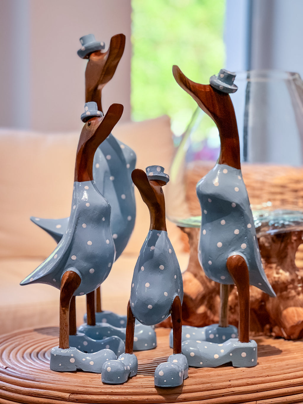 Dotted Ducks (Light Blue Suit)
