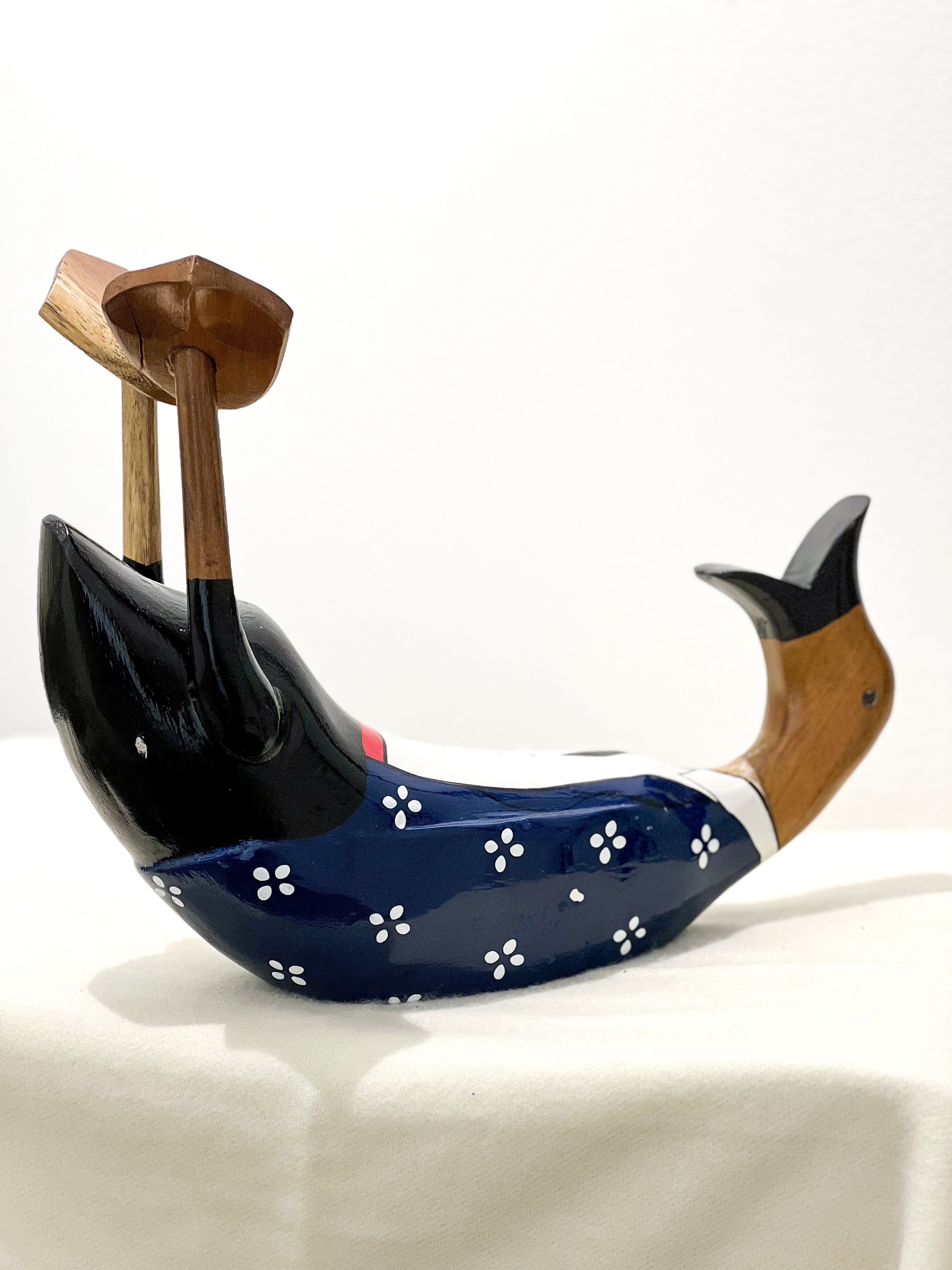 Dark Blue Suit Wine Bottle Holder