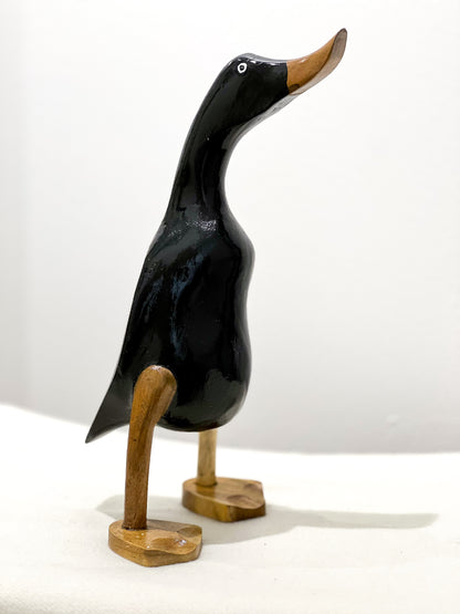 Weiß/Schwarz Lackierte Enten