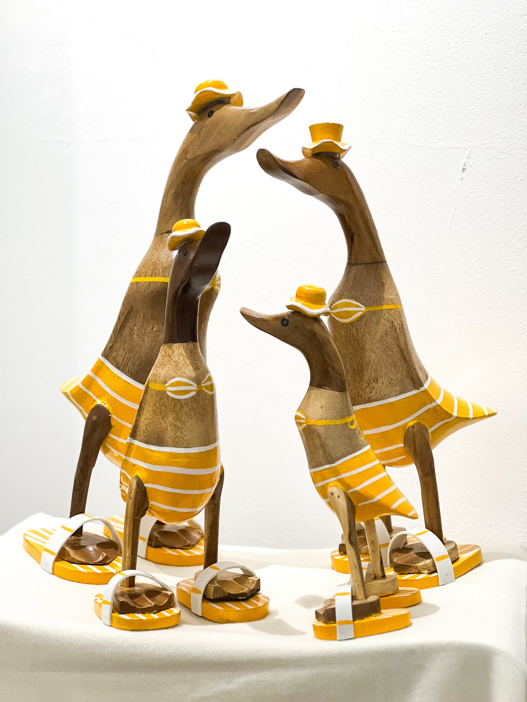 Sea Beach Duck Family (Yellow Swimsuit Set)