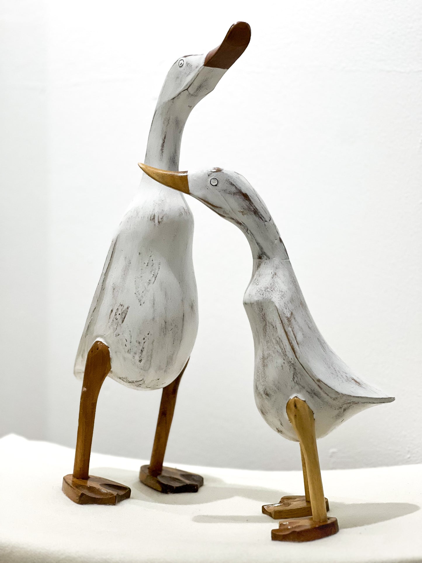 Weiße Enten