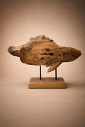 Fisch Figur aus Teakholz
