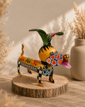 Bunter, handbemalter Deko-Hund